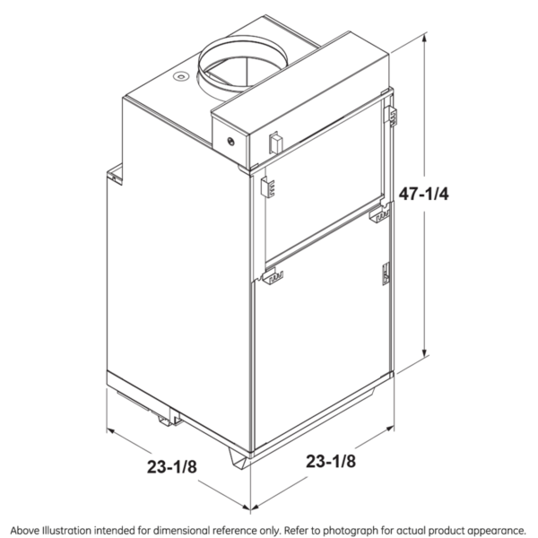 GE Zoneline® Heat Pump Single Package Vertical Air Conditioner 15 Amp 265 Volt Model# AZ91H18E2E - Image 7
