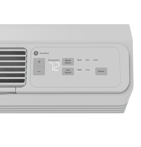 GE Zoneline® Heat Pump Fixed Speed Unit with ICR 9,000 BTU, 230/208 Volt  Model# AZHS09DRXXA - Image 6