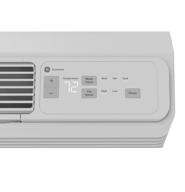 GE Zoneline® Heat Pump Fixed Speed Unit with ICR 12,000 BTU, 230/208 Volt Model# AZHS12DRXXA - Image 6