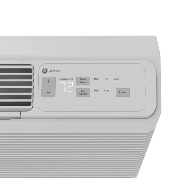 GE Zoneline® Heat Pump Fixed Speed Unit with ICR 9,000 BTU, 230/208 Volt  Model# AZHS09DRXXA - Image 7