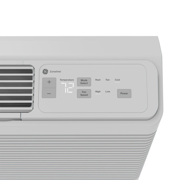 GE Zoneline® Heat Pump Fixed Speed Unit with ICR 12,000 BTU, 230/208 Volt Model# AZHS12DRXXA - Image 7